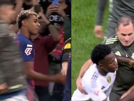 國家德比全程火藥味！亞馬爾約架維尼修斯