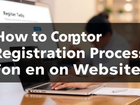 如何在網站上完成註冊流程